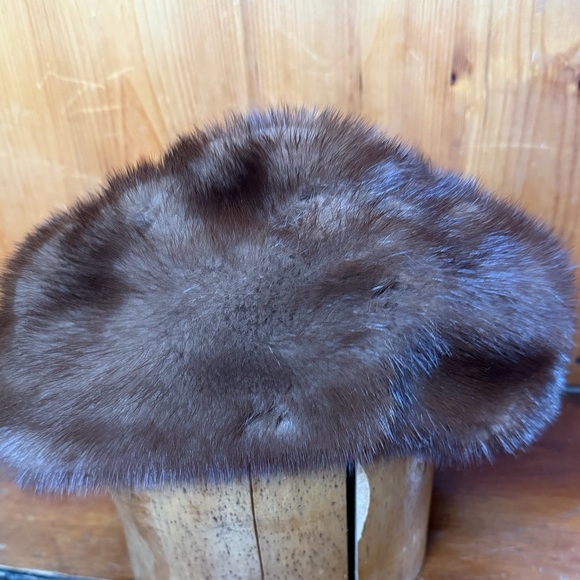 Vintage floppy mink beret - Picture 5 of 7